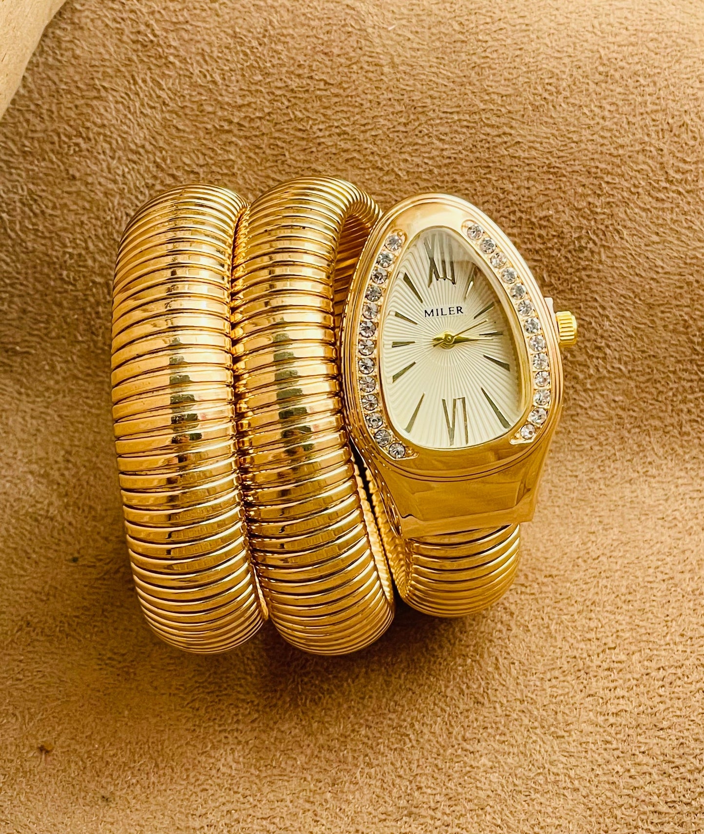 ✨Premium Serpenti White Gold Bvlg Watch ✨