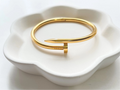 ✨Stainless steel gold Nail bracelet✨