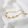 ✨Selene 18k Gold Crystal bracelet ✨