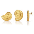 ✨Stainless steel Gold Chunky Golito Hoop earrings✨