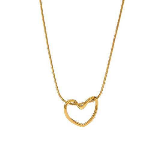 ✨Stainless steel Gold Heart Pendant ✨