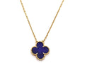 ✨Stainless steel Dainty Blue Clovie Pendant ✨