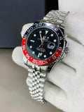 Exquisite Pepsi Dial Black Silver Jubilee Rlx Watch 🔥