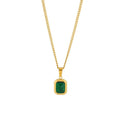 ✨Emerald Gold Serenade Pendant✨