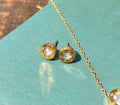18k gold serenity Cart pendant & tops set