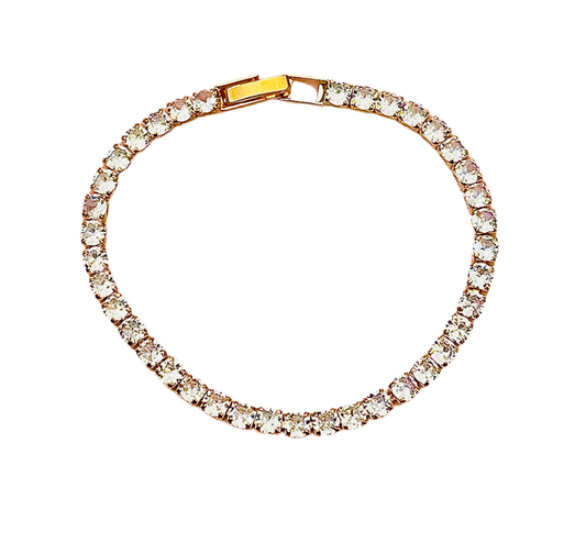 ✨ Crystal Gold Tennis bracelet✨