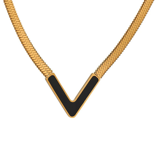 Black Vertigo Snake chain pendant 🖤
