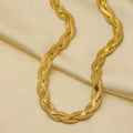 ✨Braided 3 layer snake Chain Necklace ✨