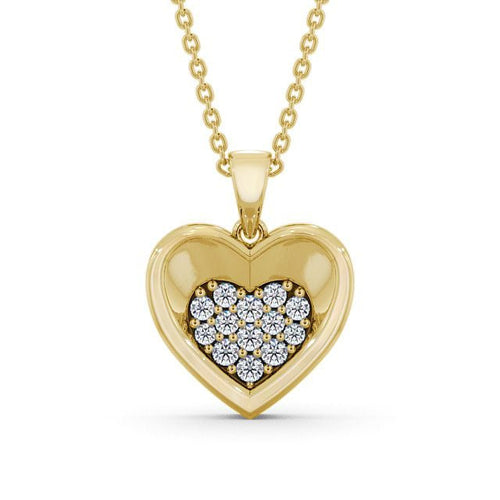 ✨Stainless steel Zirconia Heart pendant ✨