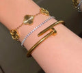 ✨Statement Gold Carte Tennis Set ✨