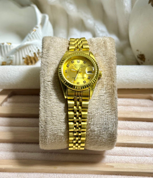 Golden Braided Dial RLX watch