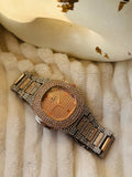 ✨ Exquisite SilverXRoseGold Ice Patek Watch ✨