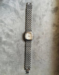 ✨Exquisite Link Chain Silver Diamantes Watch ✨