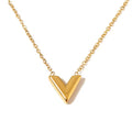 ✨Exclusive Stainless steel Gold Vertigo Chain Pendant ✨