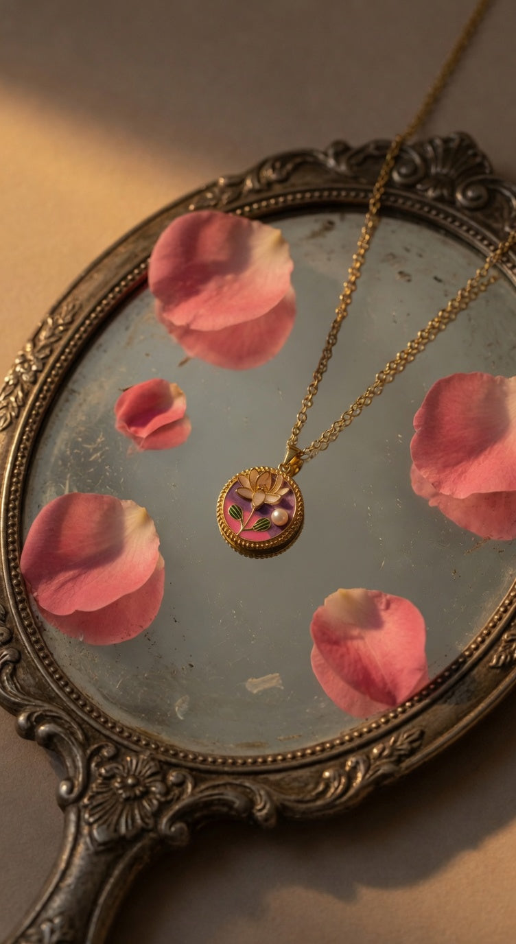 Pearl-Lotus-Necklace 