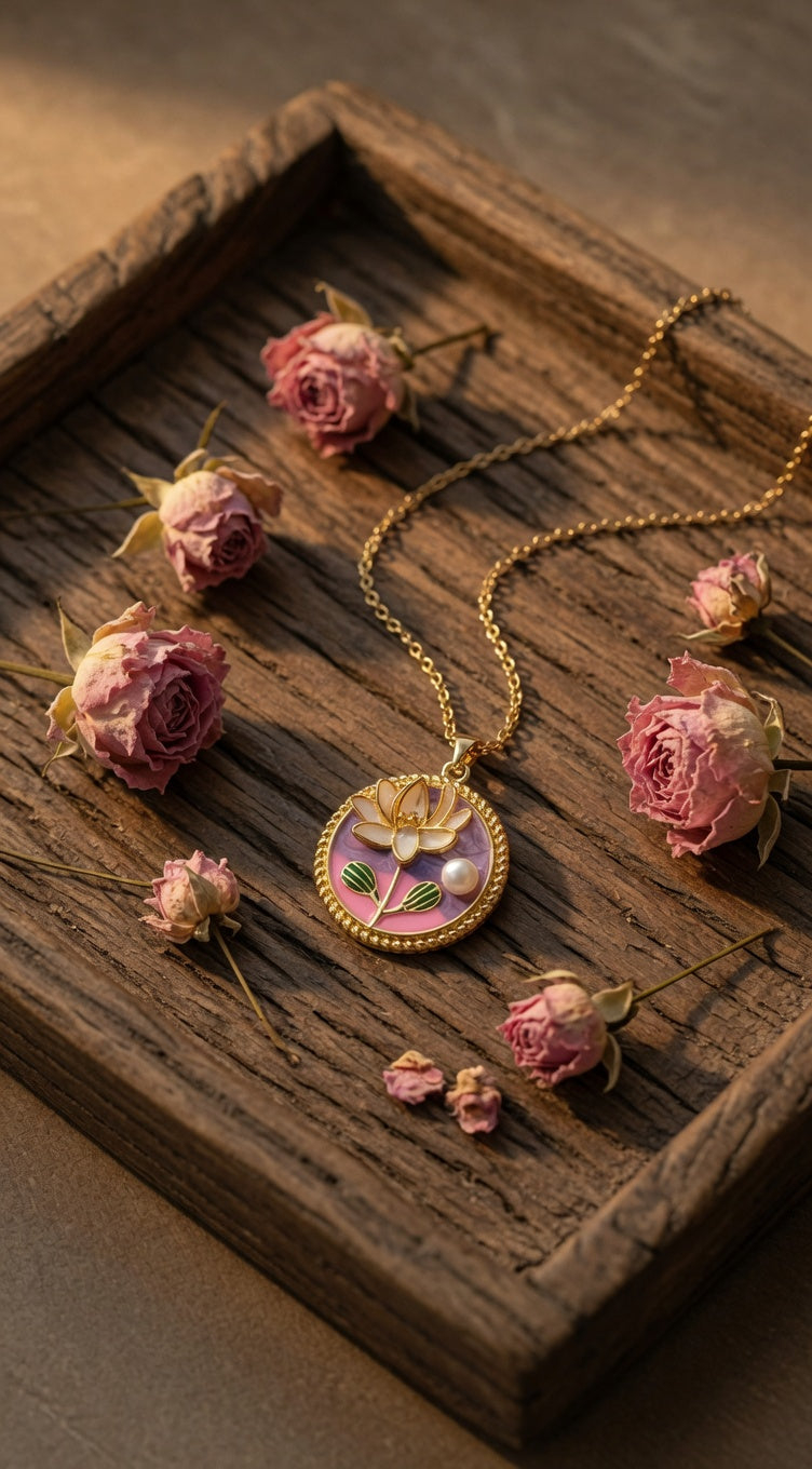 Pearl-Lotus-Necklace 